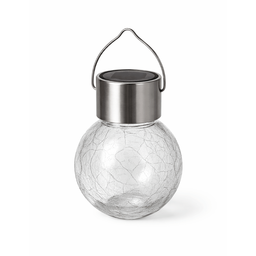 Casalux solarna vrtna lampa – staklena kugla LED, multicolor (set 3 kom)