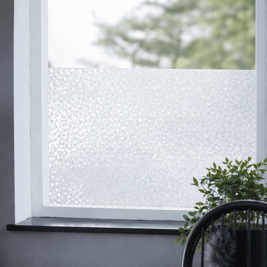 Samoljepljiva folija za staklo tačkasti uzorak 3 m × 45 cm