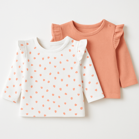 Paket 2 baby majice dugih rukava