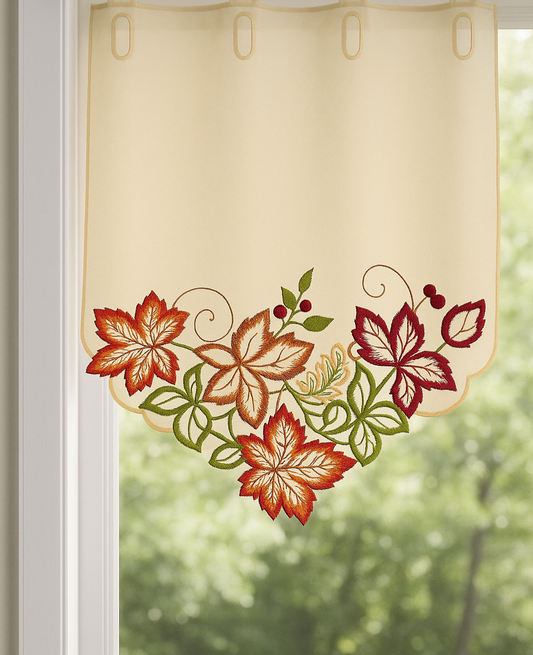 BPC Set Dekorativna zavjesa sa jesenskim motivima 30 x 50 cm