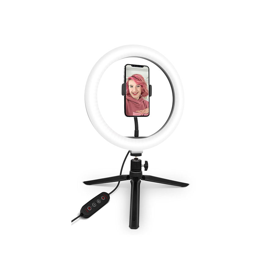 Yenkee YSM 710 držač za mobitel s LED Ring svjetlom