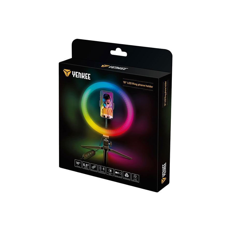Yenkee YSM 710 držač za mobitel s LED Ring svjetlom