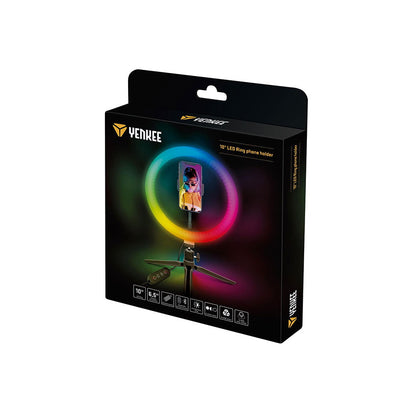 Yenkee YSM 710 držač za mobitel s LED Ring svjetlom